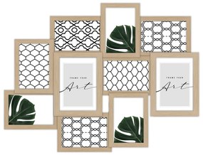 Natúr színű fali képkeret 58x46 cm Beech – knor