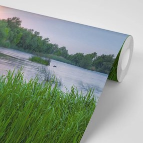 Öntapadó fotótapéta napfelkelte a folyónál