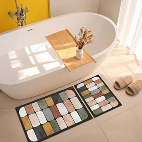 Fürdőszobai kilépő szett 2 db-os 60x100 cm – Foutastic