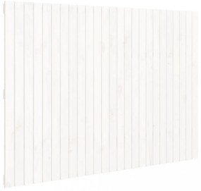 fehér tömör fenyőfa fali fejtámla 159,5x3x110 cm