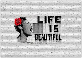 Poszterek 100x70 Banksy Life is beautiful