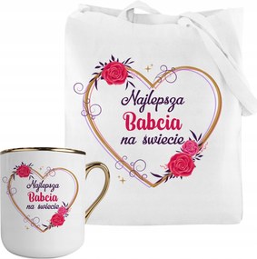 Bögre Szett Ajándéktáska Nagymama Napjára A Világ Legjobb Nagymamája