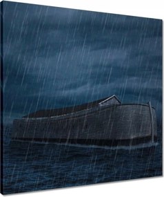 Vászonkép 50x50 Noé bárkája Özönvíz