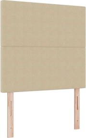 vidaXL Fejtámla Világos Zöld Szürke 90 cm Bársonyos szövet