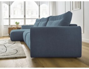 Kék sarokkanapé Aden – Bobochic Paris