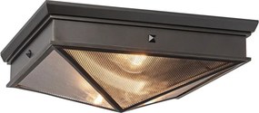 ELSTEAD QN-CAIRO-F-MUBZCR CAIRO Klasszikus Mennyezeti Lámpa Barna E27 IP20