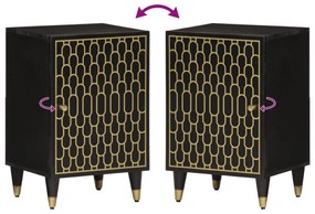 tömör mangófa fürdőszobaszekrény 38 x 33 x 58 cm