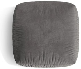 Szürke bársony moduláris lábtartó Martina – Micadoni