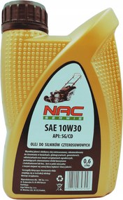 Nac Sae 10W30 0,6L Olaj Fűnyíró Traktor Motorokhoz Eredeti