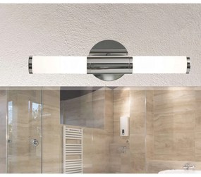 Eglo 87219 Palmera fürdőszobai fali lámpa, króm, E14 foglalattal, max. 2x40W, IP44