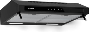 Klarstein Purista Force motorháztető, Kompakt, 384,8 m³/h, EEK C, Kétmotoros technológia