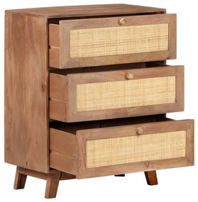 tömör mangófa tálalószekrény 61 x 35 x 76 cm