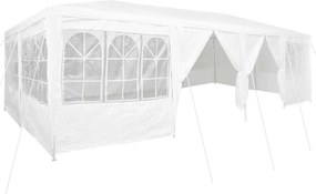 vidaXL Partysátor Fehér 800 x 400 x 266 cm Polietilén