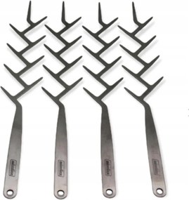 Grill nyársak fém „Ág” 4 db