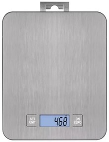 Digitális konyhai mérleg 2xAAA ezüst