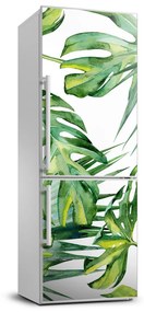 Matrica hűtőre Trópusi levelek FridgeStick-70x190-f-126979238