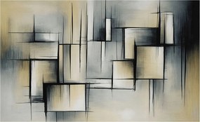 Fotótapéta Flizelin Design Divatos Absztrakt geometria 416x254