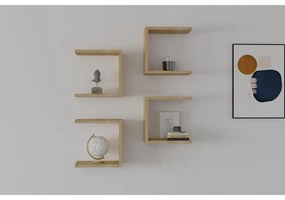 Fali polc Base - Sapphire Oak