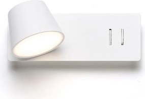 RENDL AMADEUS fali lámpa beépített háttérvilágítással fehér 230V LED 4+6W 3000K