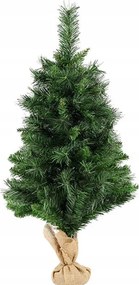 Karácsonyfa Műfenyő Zöld Jutazsák 60 CM