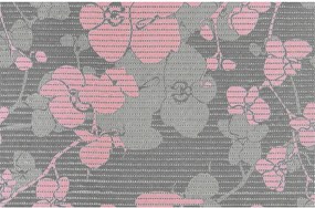 Fürdőszobaszőnyeg univerzális Pvc 45x65 cm virágos