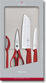 Victorinox konyhai szett, 4 részes piros 6.7131.4G