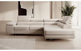 Sarokkanapé Stiletto (J) (bézs + ezüst). Akció -15%. 1099719