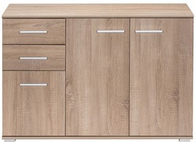 Casaria® Alba fiókos komód - tölgyfa
