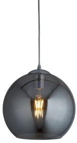 Searchlight - Csillár zsinóron BALL 1xE27/60W/230V fekete