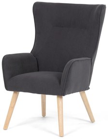 Fülkés fotel GREY2, szürke