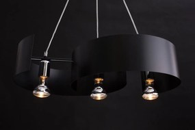Emibig modern függeszték vixon króm fekete emi284/3
