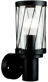 Eurolamp Kültéri fali lámpa 1xE27/15W/230V IP44 fekete EU0123