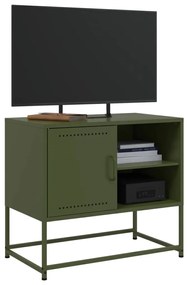 mustársárga acél TV-szekrény 100,5x39x60,5 cm
