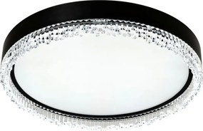 ZUMA LINE FM2304400R-MB REGI Kerek Mennyezeti Lámpa Fekete LED IP20