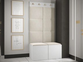 Előszoba Tewarota Slim IV (fehér + bézs) . 1104844