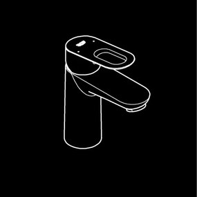 GROHE 23337000 - BAULOOP mosdócsaptelep DN 15, fényes króm