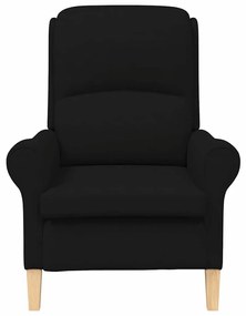 karosszék Fekete 76 x 94 x 102 cm Mikroszálas