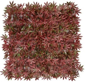 Vörös juhar műanyag zöldfal 50x50 cm