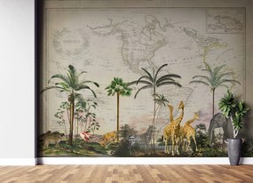 Gario Fotótapéta Vadállatok vintage - Andrea Haase Anyag: Vlies, Méret: 100 x 70 cm