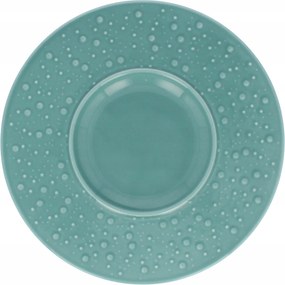 Lubiana Lapostányér Porcelán Étkező Tányér 30cm Krople Rosy Morski (Tengeri Harmatcseppek)