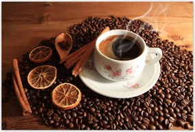 Poszterek 120x80 Kávé pálcával