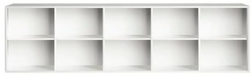 Fehér függő könyvespolc 220x61 cm Mistral – Hammel Furniture