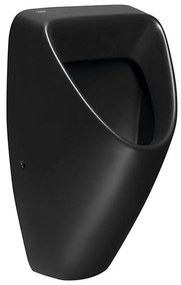 Bruckner - Piszoár SCHWARN, hátsó vízbekötés, hátsó lefolyó + beépített öblítőrendszer, 6V DC, fekete