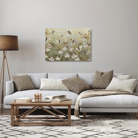 Kép - szüret lepkék (üvegen) (70x50 cm)