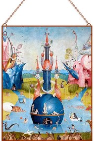 Hieronymus Bosch - A gyönyörök kertje üvegkép, falikép