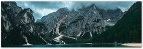 Poszterek 200x66 Hegyi tó Tájkép