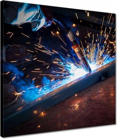 Vászonkép 40x40 Acéllemez hegesztés