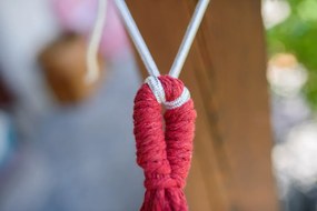 Színes függőágy párnával HAMAK 2 személyre 190x150 cm