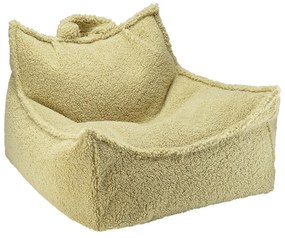 Zöld buklé gyerek babzsákfotel Chair – Wigiwama