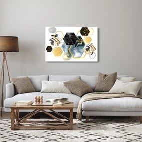 Kép - Sokszög (90x60 cm)